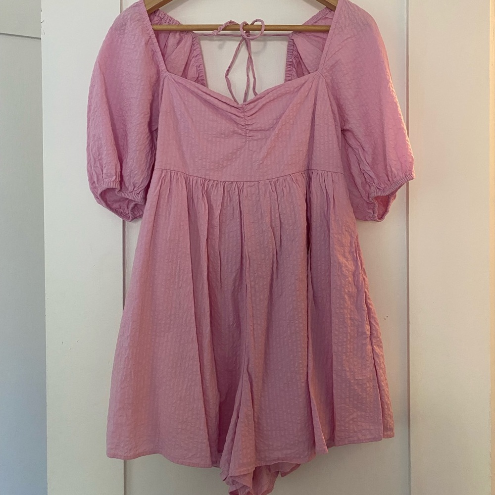 Puff Sleeve Abercrombie & Fitch Romper